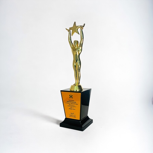 Wood & Metal Trophy WM 9619